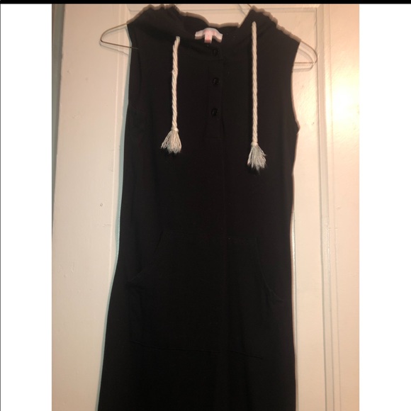 Black hoodie dress - Picture 6 of 7